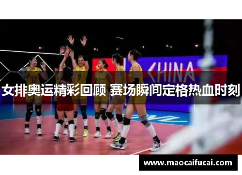 女排奥运精彩回顾 赛场瞬间定格热血时刻